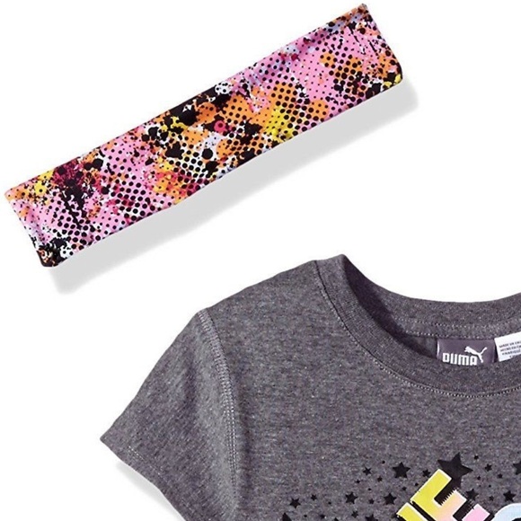 Puma Girl size 5 Short Sleeve Tee Top Lot NWT - Picture 8 of 8